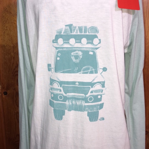 NWT THE NORTH FACE Take 2 Nature Long Sleeve Standard Fit Tee Shirt Size small - Picture 4 of 9